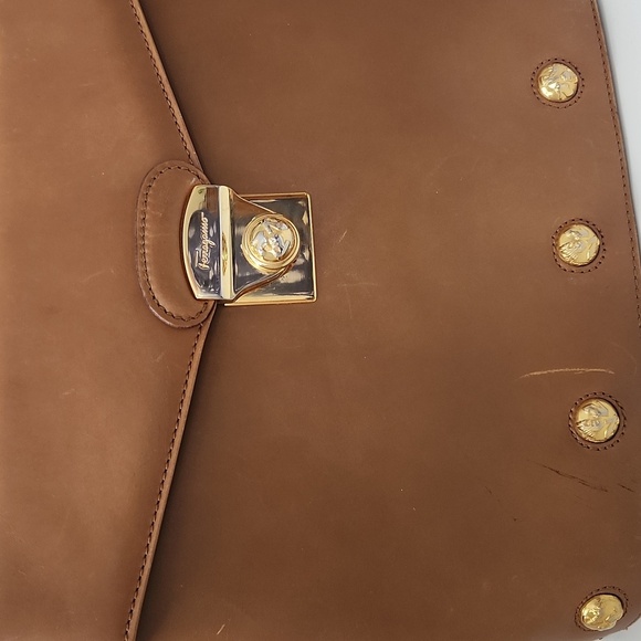 Salvatore Ferragamo Leather Handbag - Picture 5 of 10